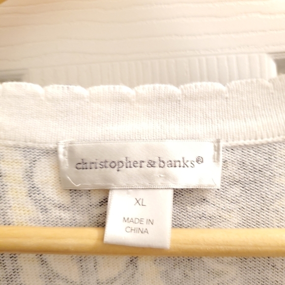 Christopher & Banks jacket cotton long-sleeved - Picture 3 of 7